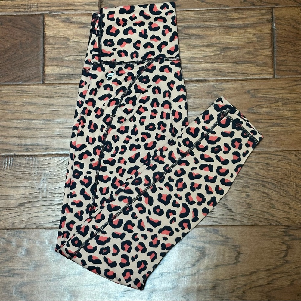 Fabletics Leopard  Leggings XS